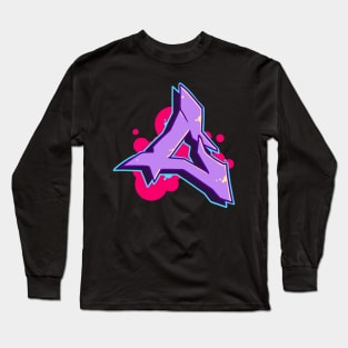 Letter C - Graffiti Street Art Style Long Sleeve T-Shirt